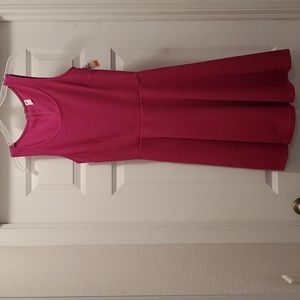 Textured PinkOld Navy Dress Small Tall/Grand